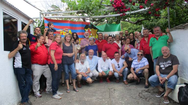 Celebración de los triunfos del equipo culé