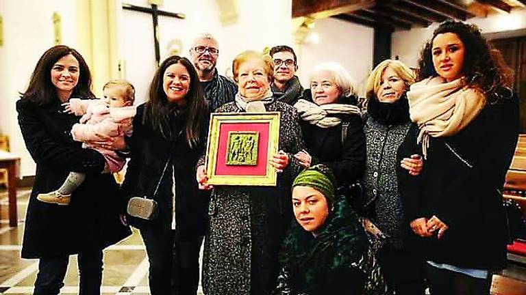 Una arjonera amplía el santoral Una arjonera amplía el santoral