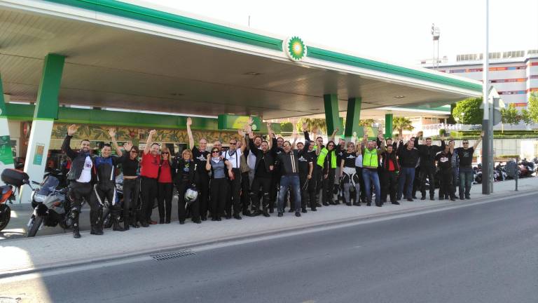 El motoclub Moto Jaén festeja sus cinco años de andadura con más de un centenar de socios El motoclub Moto Jaén festeja sus cinco años de andadura con más de un centenar de socios