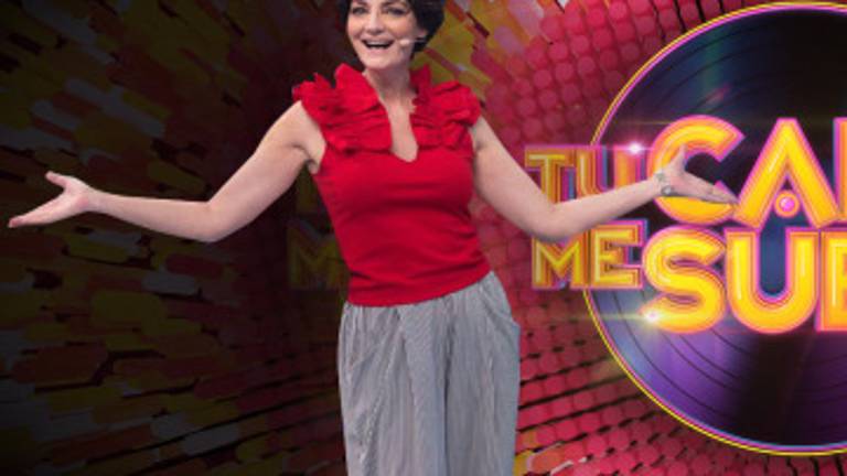 Olga Hueso recibe el nuevo año en “Tu cara me suena” Olga Hueso recibe el nuevo año en “Tu cara me suena”