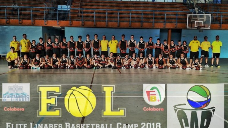 El Élite Linares Basketball Camp da comienzo con un éxito rotundo en La Garza