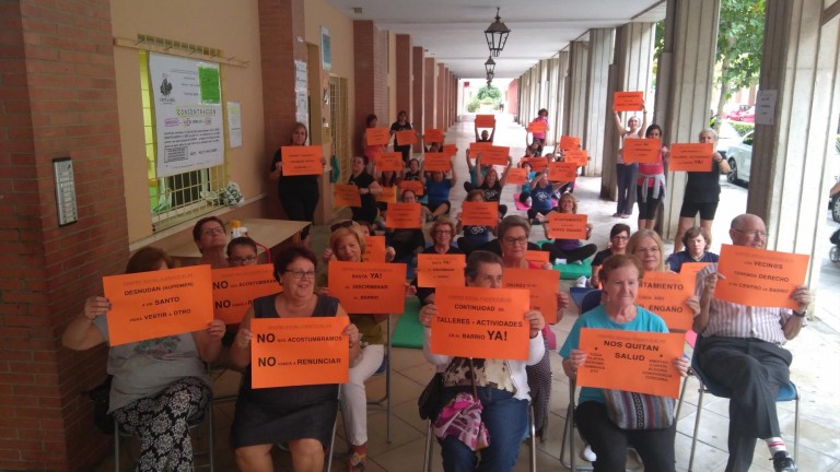 Nueva protesta en Las Fuentezuelas por la pérdida del centro social