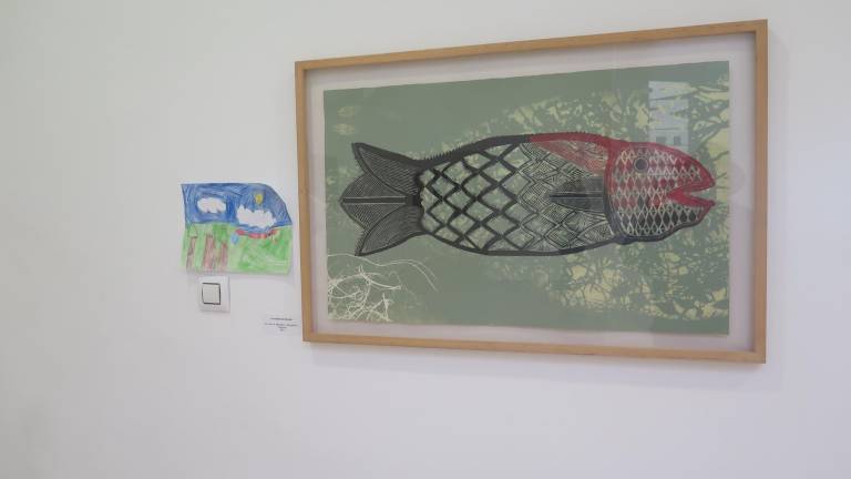 Un centenar de escolares exponen en un museo Un centenar de escolares exponen en un museo