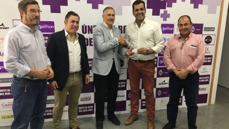 La Diputación y el Partido Popular de Jaén muestran su apoyo al Real Jaén