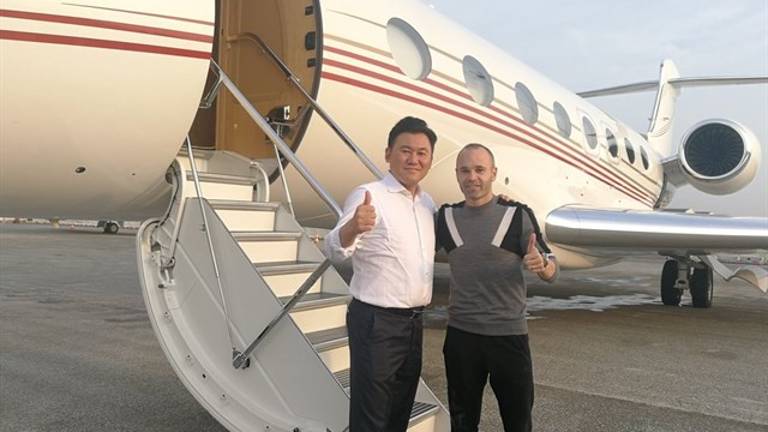 Andrés Iniesta confirma su fichaje para Japón Andrés Iniesta confirma su fichaje para Japón