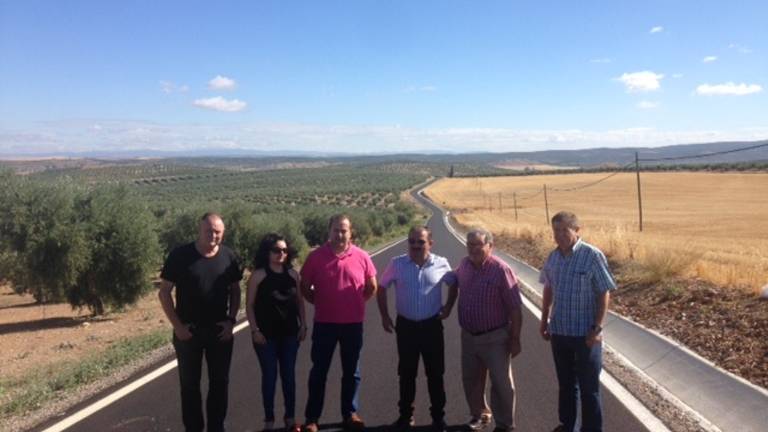 La Diputación concluye las obras de la carretera entre Vados y Torrequebradilla