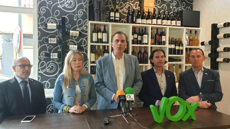 Francisco José Alcaraz y Alfonso Bayona, candidatos de Jaén al Congreso y Senado por Vox