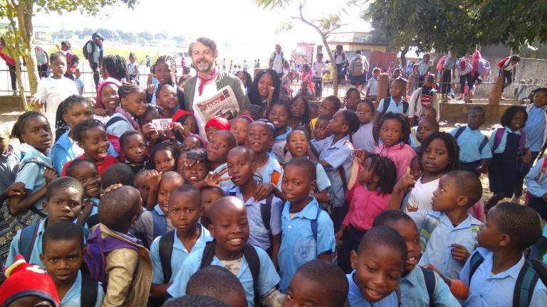 El Prensa Escuela, en Mozambique