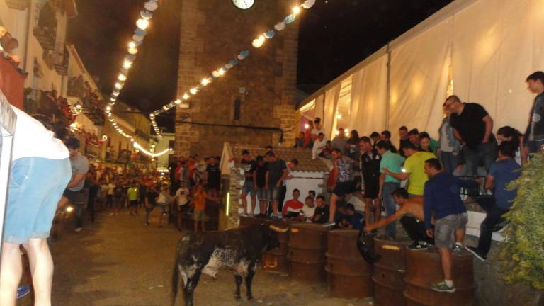 Lleno en el encierro nocturno