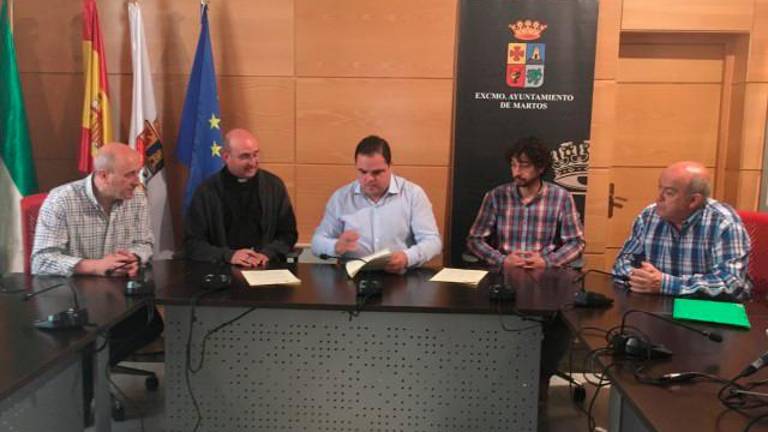 Apoyo económico municipal para restaurar dos lienzos Apoyo económico municipal para restaurar dos lienzos