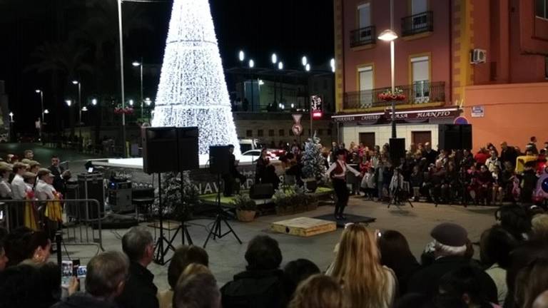 Una noche llena de luces