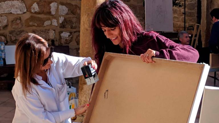 Lienzos, pinceles y artistas toman Castellar para que se llene de arte