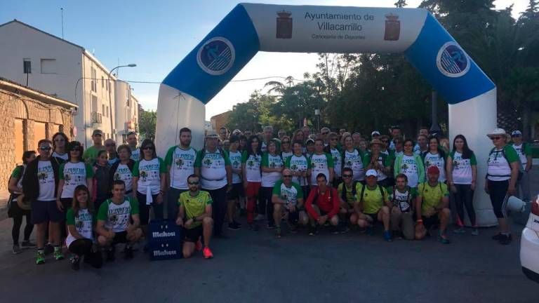 Marcha por la vía verde de Villacarrillo