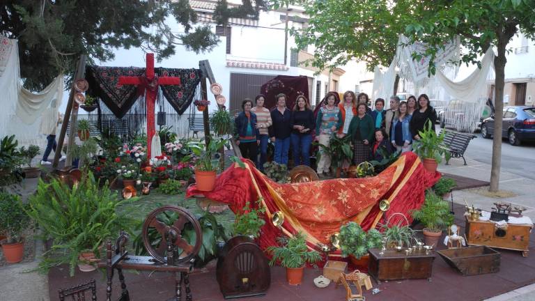 cruces con belleza floral