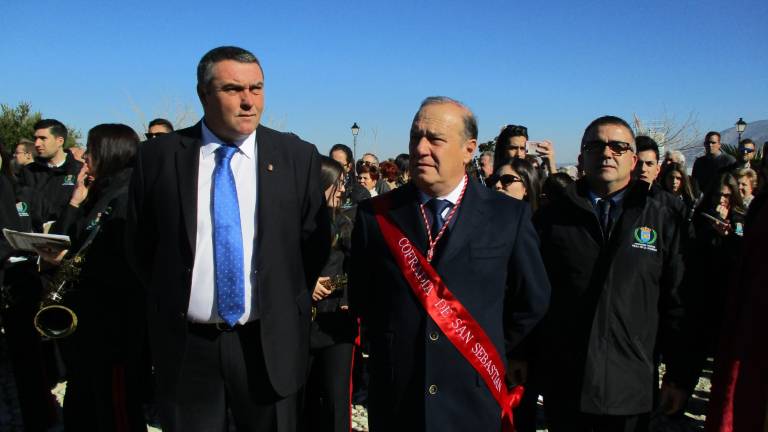 Legionarios dan realce a la procesión del patrón Legionarios dan realce a la procesión del patrón