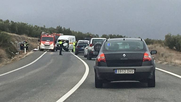 Dos muertos en un accidente de tráfico en la A-316, en Martos Dos muertos en un accidente de tráfico en la A-316, en Martos