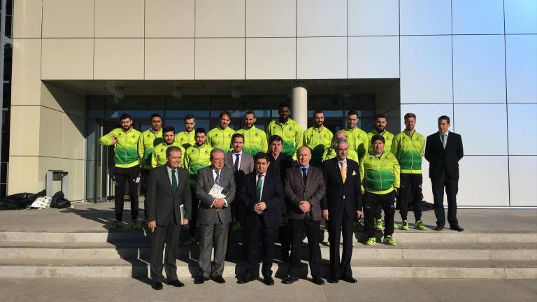Caja Rural refrenda su apoyo al Jaén, Paraíso Interior Caja Rural refrenda su apoyo al Jaén, Paraíso Interior