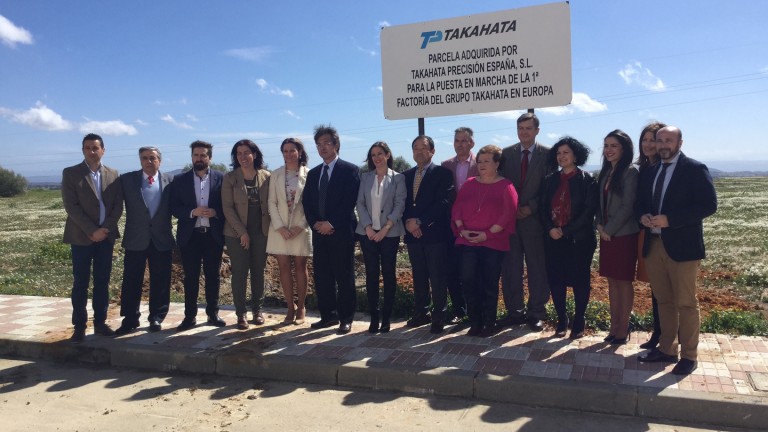 El grupo japonés Takahata elige La Carolina para instalar su primera fábrica en Europa