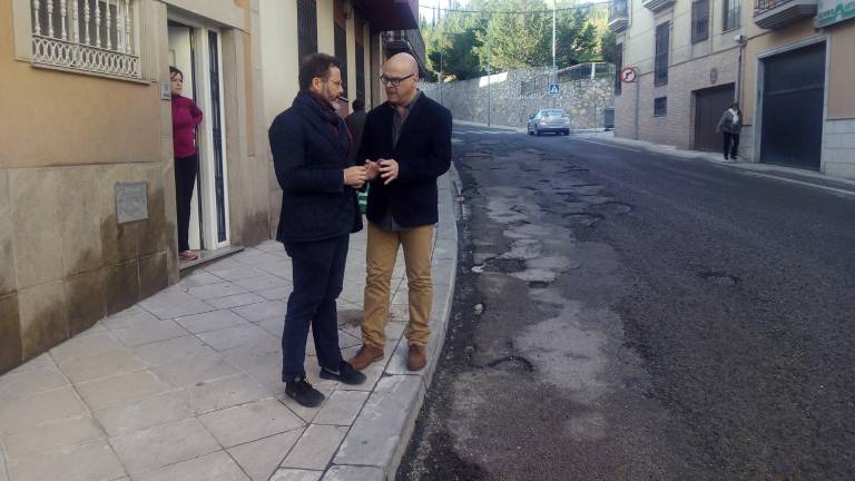 El PSOE de Jaén propone arreglar Camino Fuente de la Peña El PSOE de Jaén propone arreglar Camino Fuente de la Peña