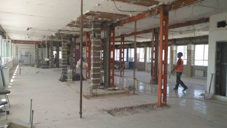 Las obras del hospital echan a andar con todos los permisos Las obras del hospital echan a andar con todos los permisos