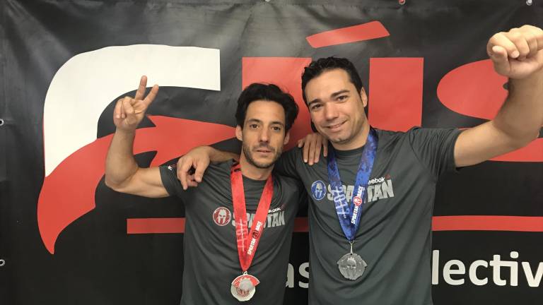 Dos valientes jiennenses conquistan la Spartan Race Dos valientes jiennenses conquistan la Spartan Race