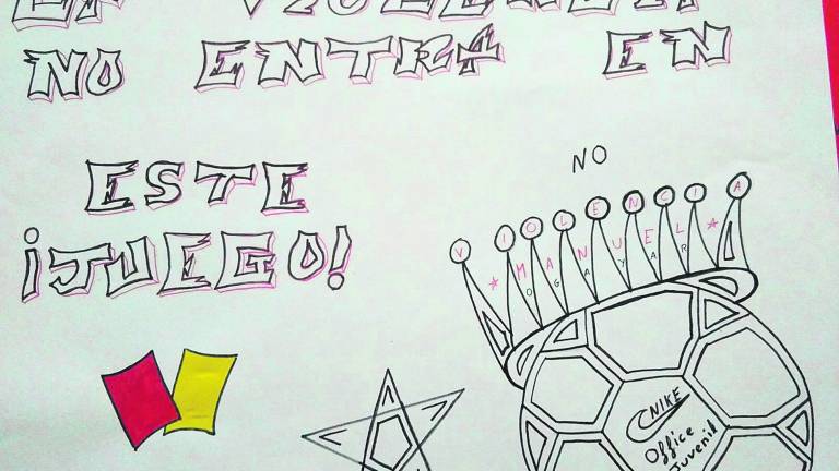 Estudiantes alzan sus voces contra la violencia deportiva Estudiantes alzan sus voces contra la violencia deportiva