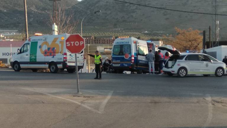 Fallece un motorista en Mancha Real