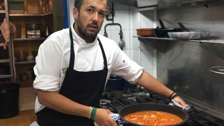 Un chef segureño que triunfa en Menorca
