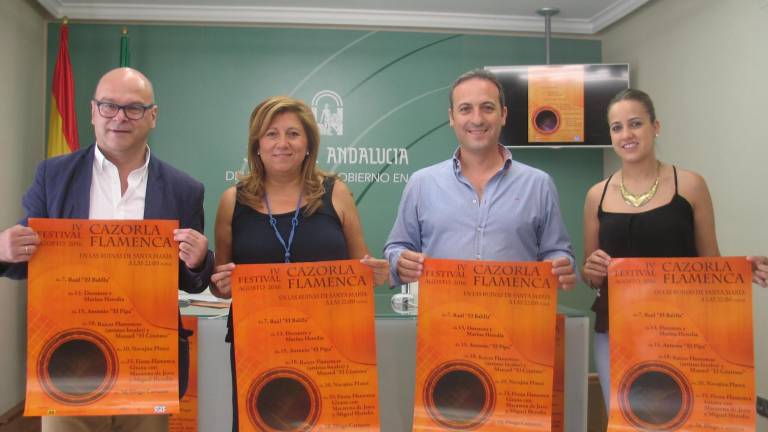 Siete espectáculos inundarán de flamenco las Ruinas de Santa María en Cazorla