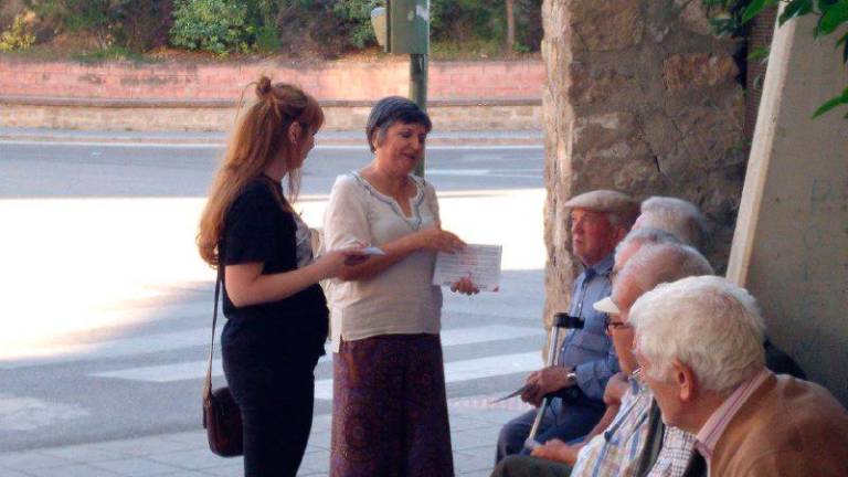 “Sin autobuses” en La Glorieta “Sin autobuses” en La Glorieta