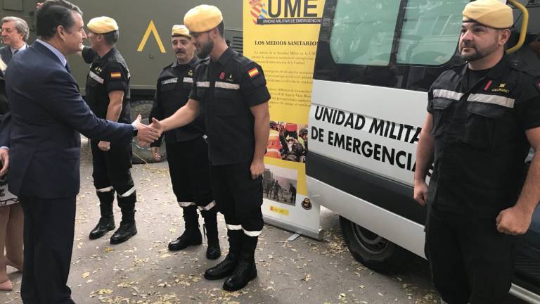 La Unidad Militar de Emergencias, “un orgullo para España” La Unidad Militar de Emergencias, “un orgullo para España”