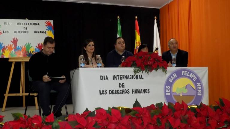 Acto por el Día de los Derechos Humanos en el IES San Felipe Neri Acto por el Día de los Derechos Humanos en el IES San Felipe Neri