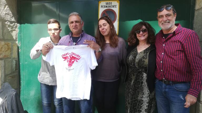 Encajonamiento del ganado en Beas Encajonamiento del ganado en Beas