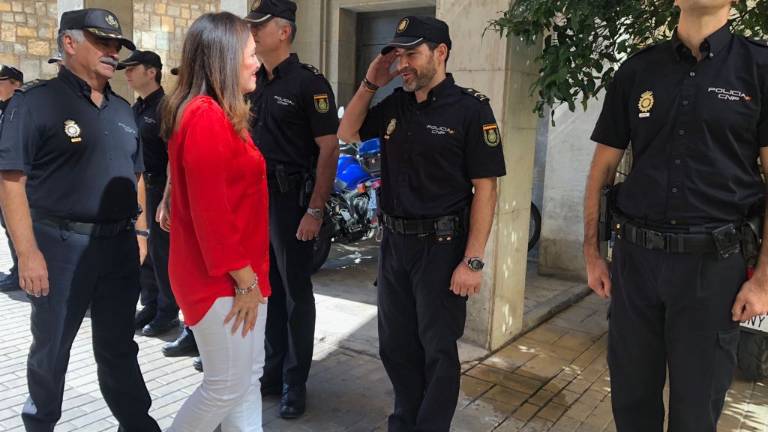 Visita de Madueño a la Policía Nacional Visita de Madueño a la Policía Nacional