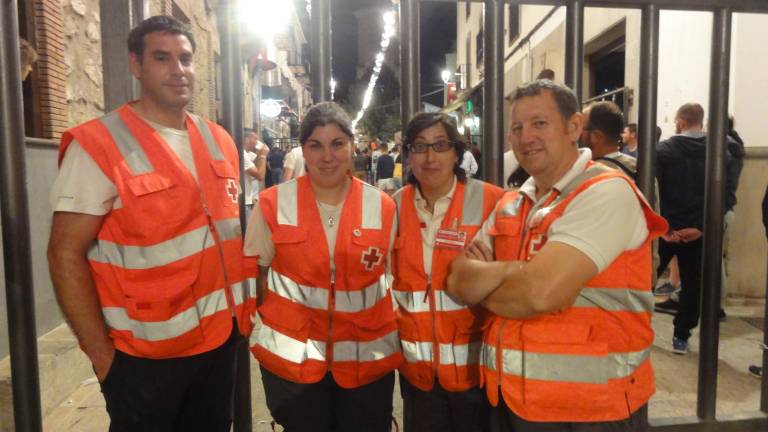 Lleno en el encierro nocturno Lleno en el encierro nocturno