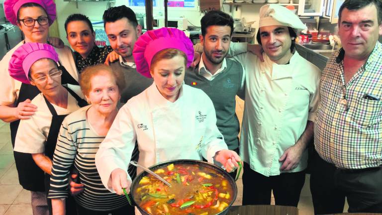 Una familia que sabe dar bien de comer en un rincón que es un paraíso Una familia que sabe dar bien de comer en un rincón que es un paraíso