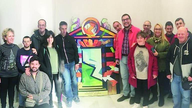 Democracia e inclusión se unen a través de la pintura