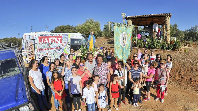 Devoción a una imagen rural