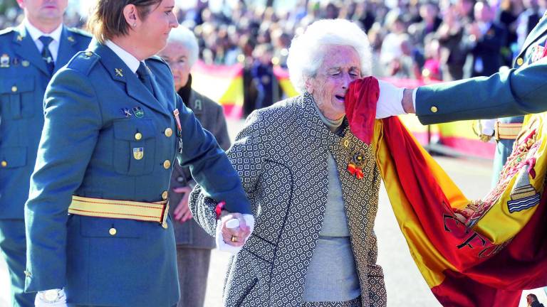 Jura de bandera “como las de antes” y muy vigilada en Baeza Jura de bandera “como las de antes” y muy vigilada en Baeza