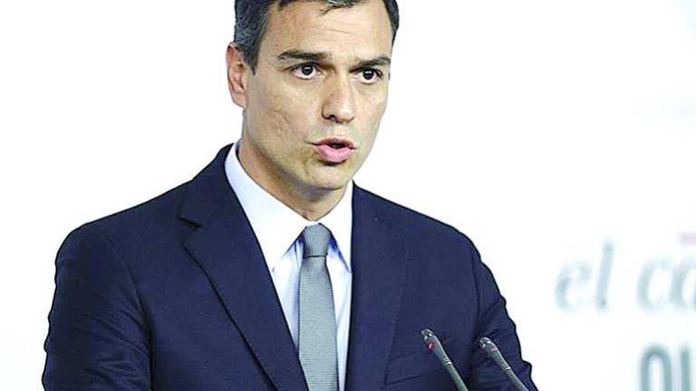 Sánchez descarta hablar con Iglesias “de sillones” Sánchez descarta hablar con Iglesias “de sillones”