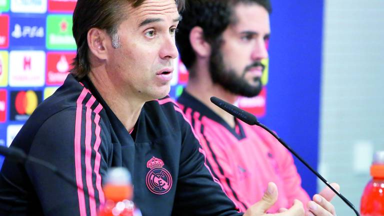 Julen Lopetegui aún no está “abatido” en el Real Madrid