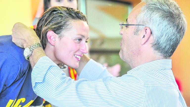 Jaén se hace olímpica con Mireia Belmonte Jaén se hace olímpica con Mireia Belmonte