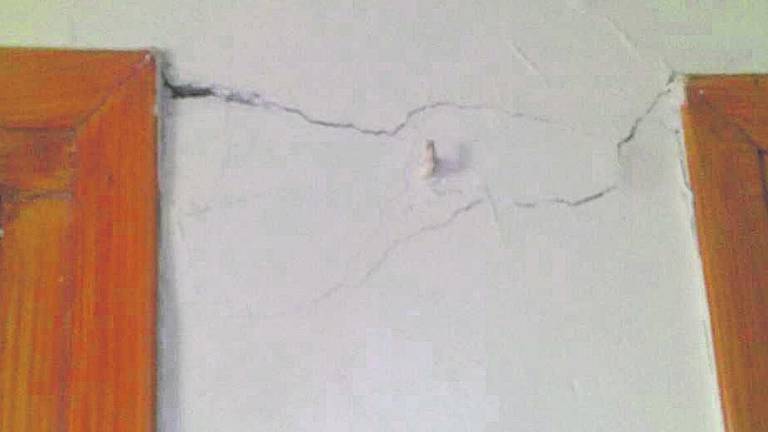 El PSOE alerta del riesgo de derrumbe de un edificio El PSOE alerta del riesgo de derrumbe de un edificio