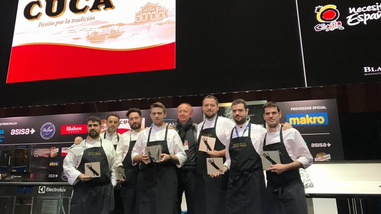El jienense Jesús Moral gana el Premio Cocinero Revelación 2017 en Madrid Fusión