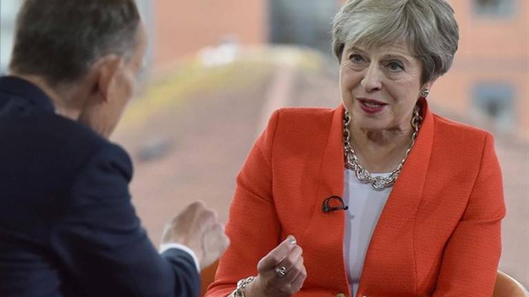 May apela a la unidad de los conservadores May apela a la unidad de los conservadores