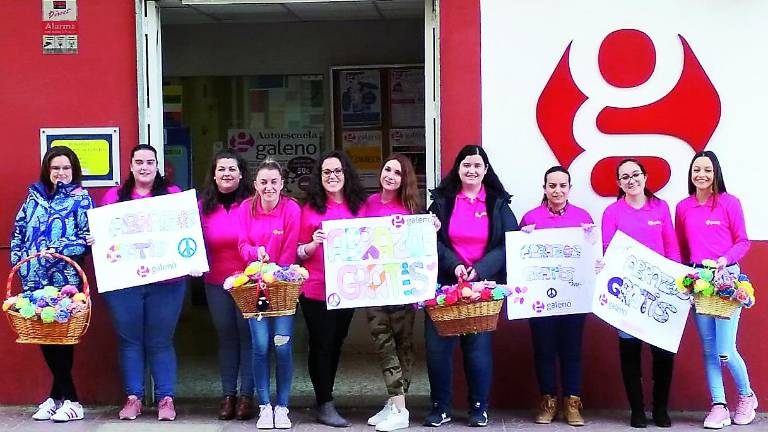 Formación Galeno se echa a la calle por el Día de la Paz Formación Galeno se echa a la calle por el Día de la Paz