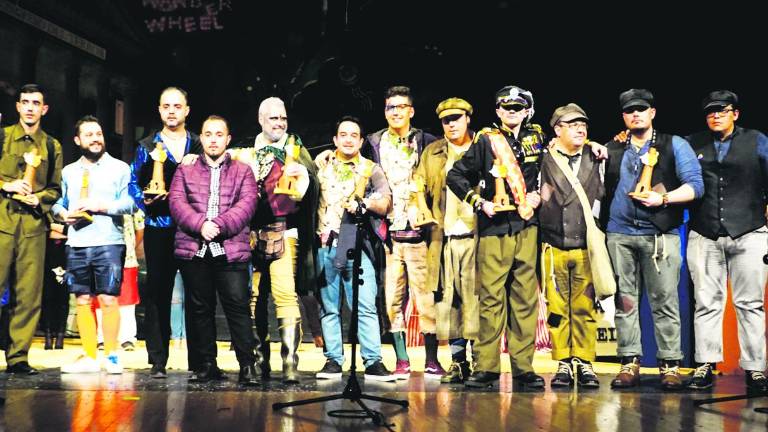Los grandes triunfadores del concurso de Carnaval Los grandes triunfadores del concurso de Carnaval