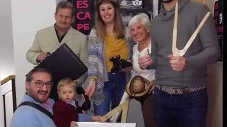 Éxito en el Escape Room de Arjona Éxito en el Escape Room de Arjona