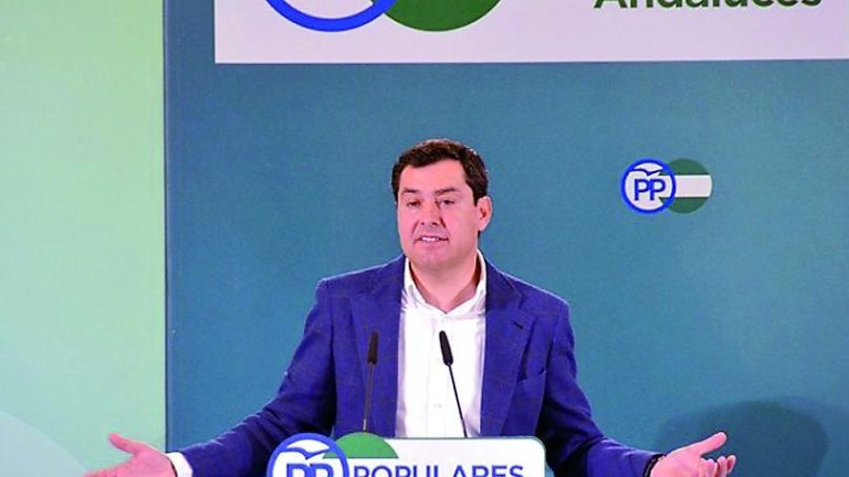 Moreno anuncia su candidatura a la reelección del PP andaluz