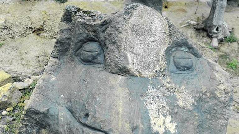 El “artista” de Baeza que es capaz de ver caras en la roca El “artista” de Baeza que es capaz de ver caras en la roca
